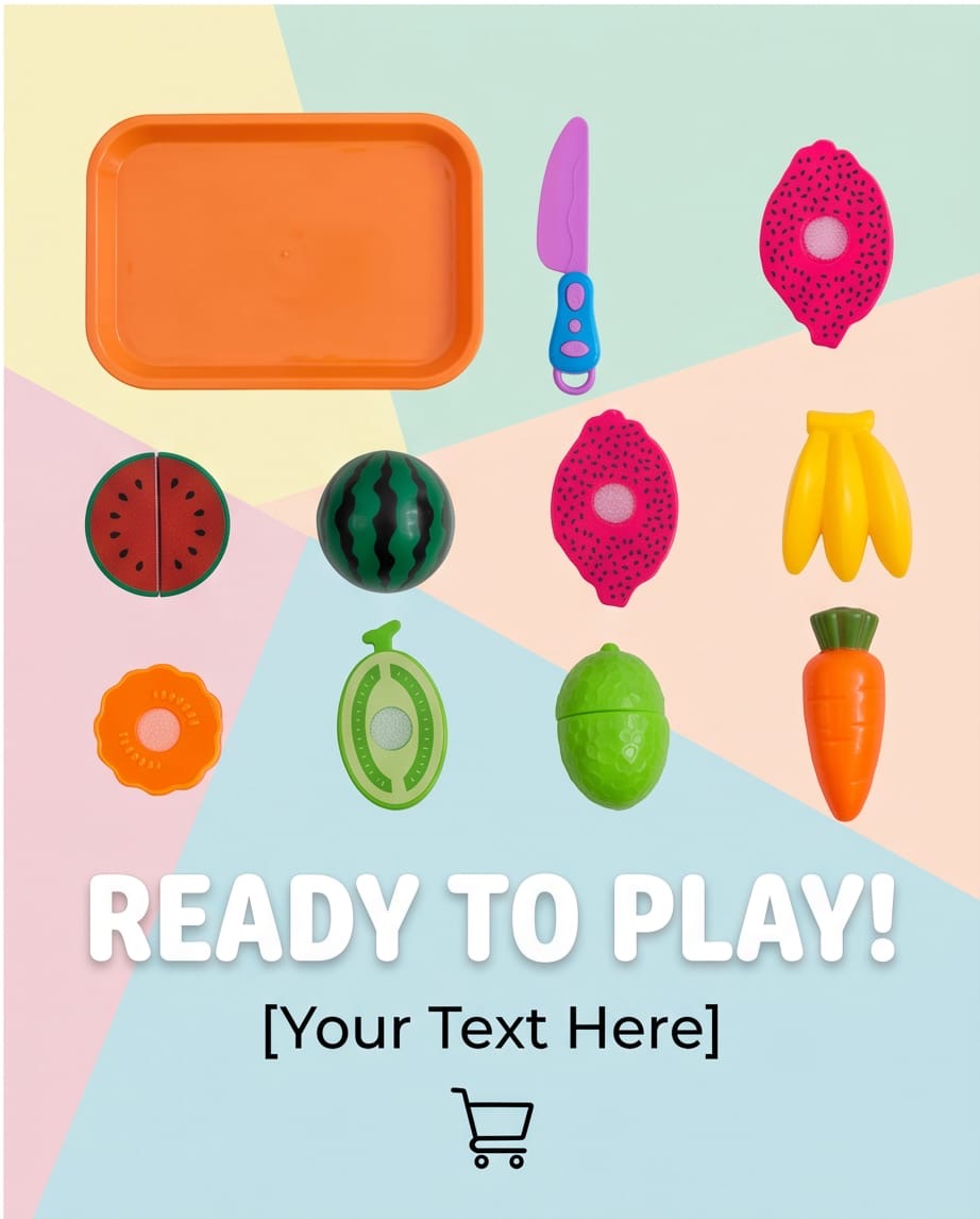 Play food cutting set