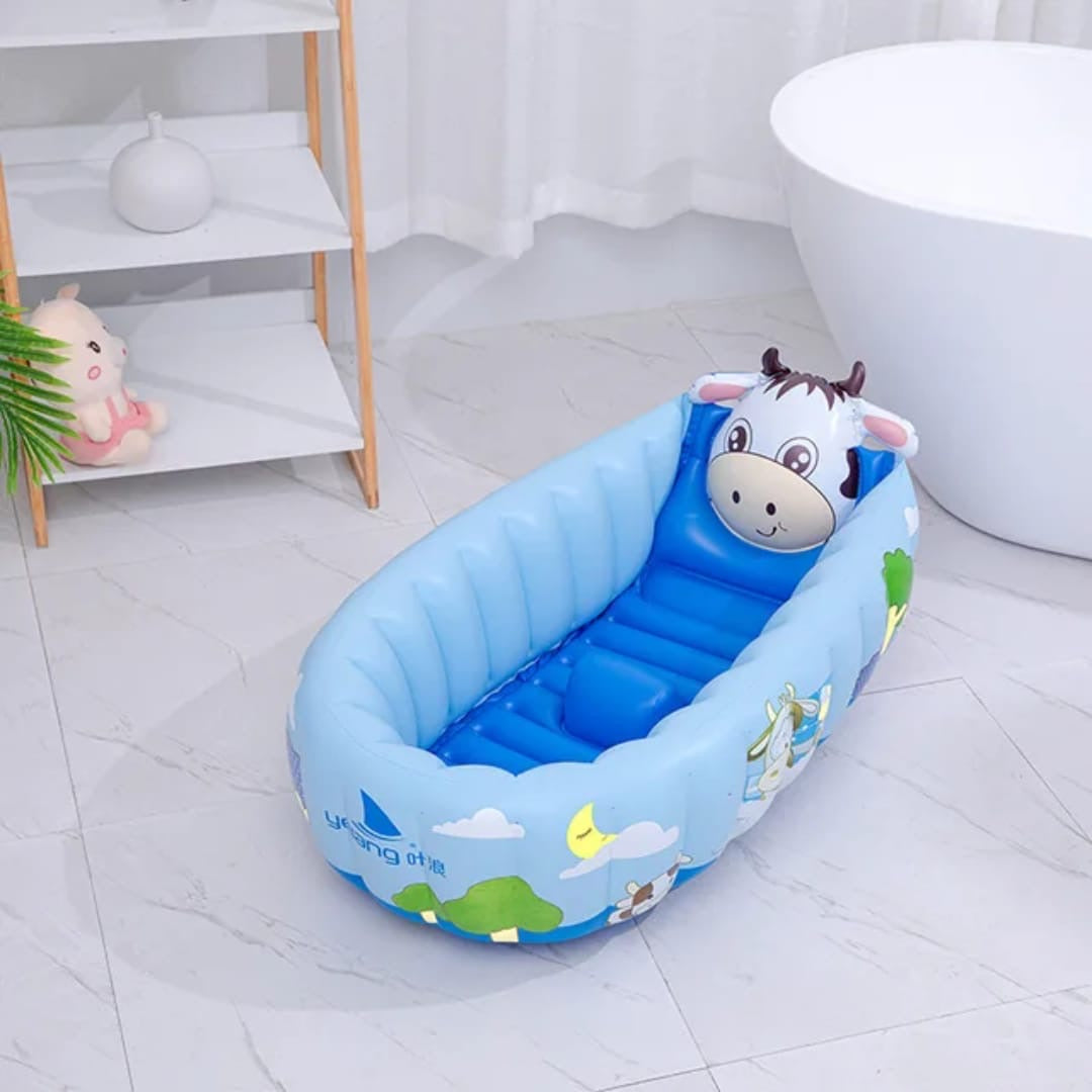 Inflatable baby bath