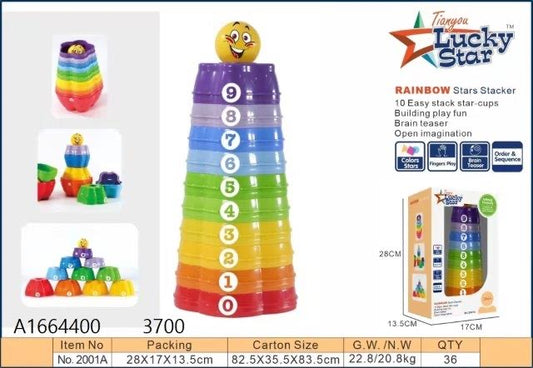 Logic Skills Stacking Colorful