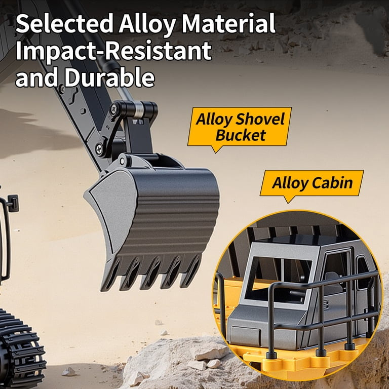 Remote control construction truck
