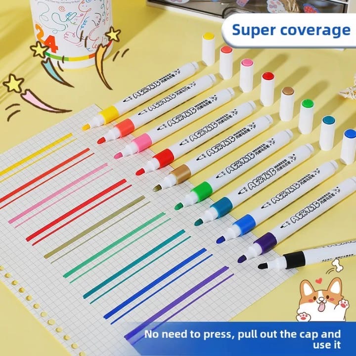 Coloring box acrylic