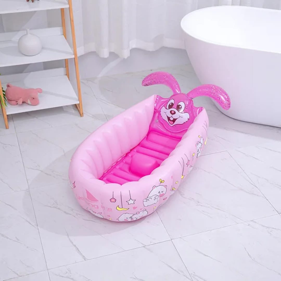 Inflatable baby bath