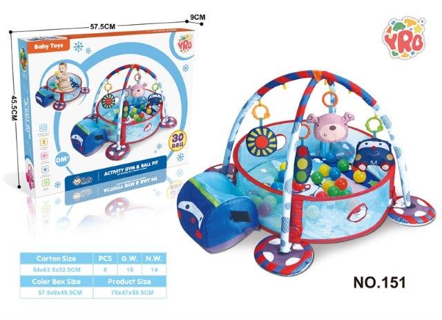 Activity gym and ball pit