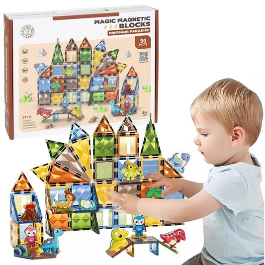 Magic magnetic blocks