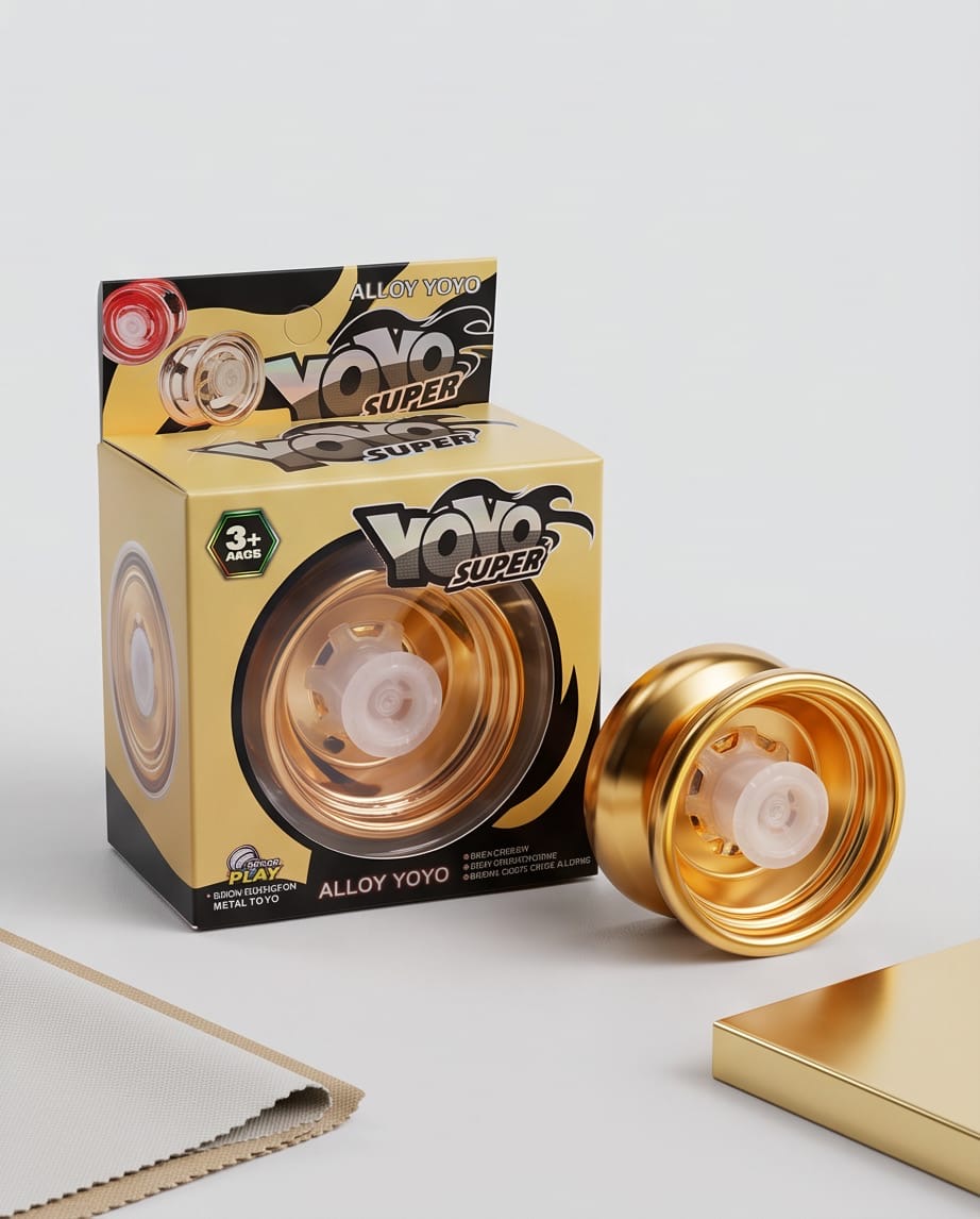 Colorful alloy yoyo