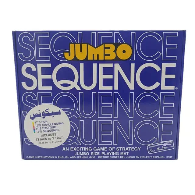 Sequence Jumbo Board Game