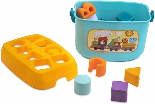 Shape sorter bucket