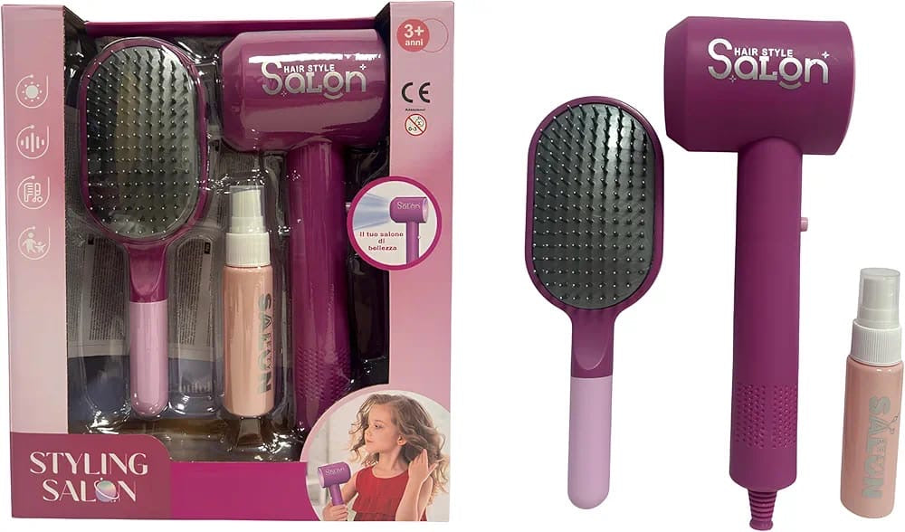 Styling salon hair play set