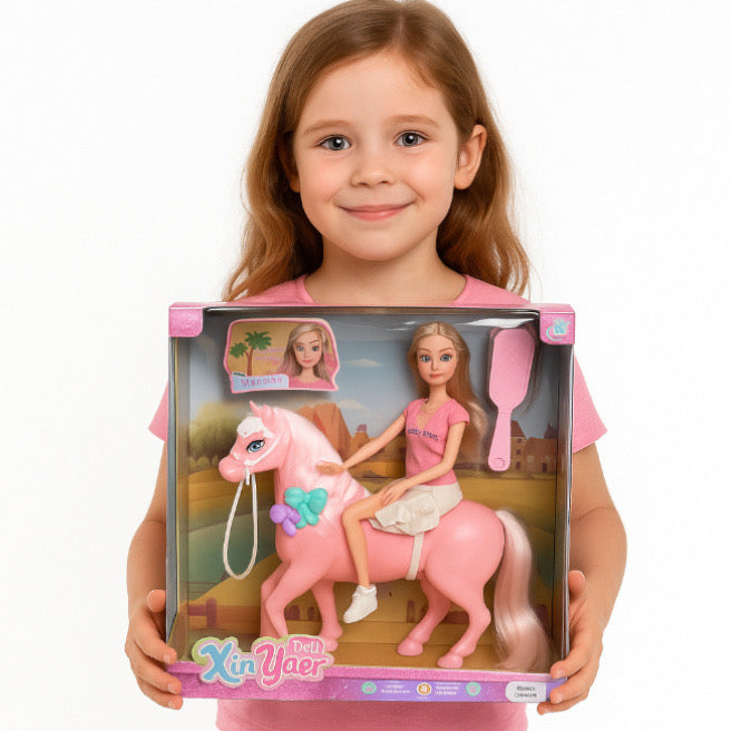 Doll and horse play set