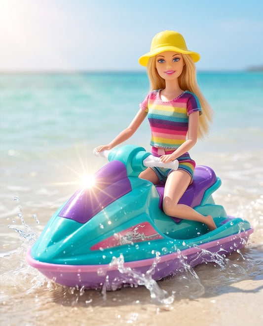 Barbie beach vacation set