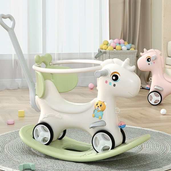 Multifunctional rocking horse and stroller