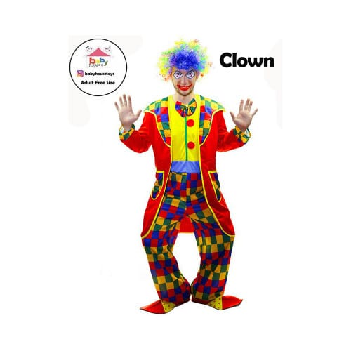 Clown costume set