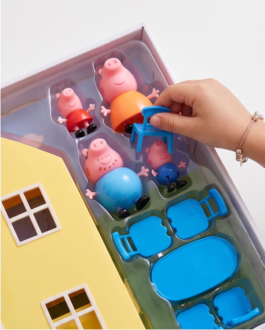 Peppa pig DIY match set family house