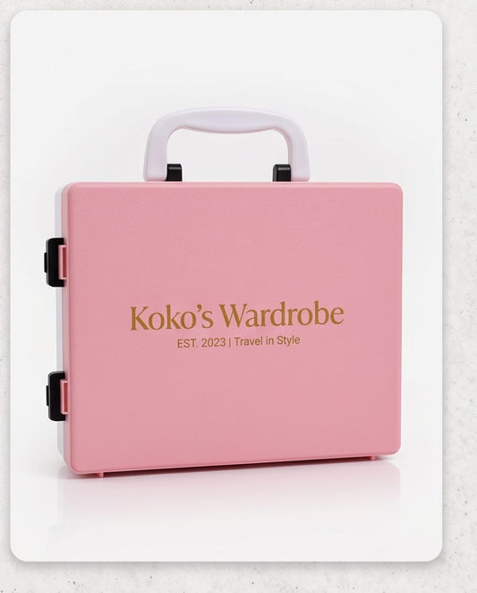 Doll fashion wardrobe case