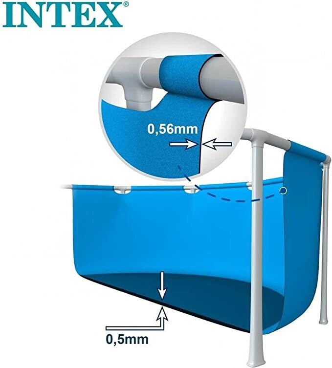 Intex rectangular pool
