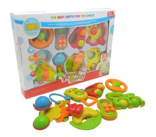 Baby Rattles 6 pieces