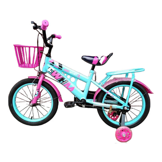 Fun Colorful Bicycle with Basket