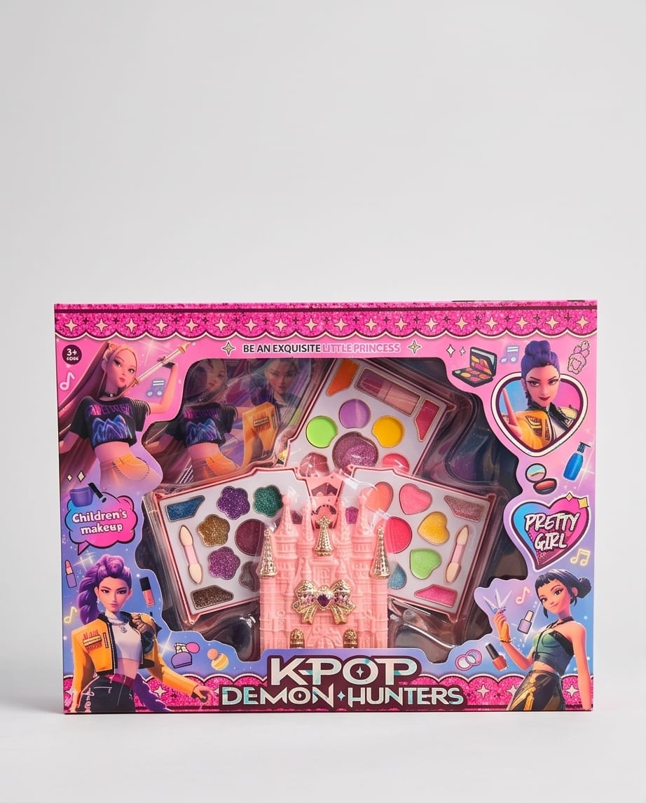 K-pop demon hunters makeup set
