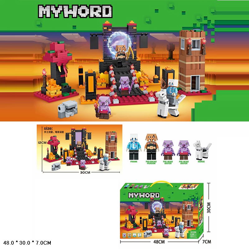 Pixel building block