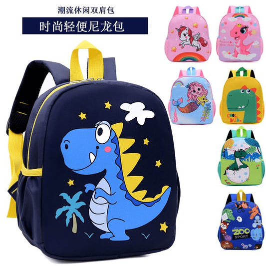 Kids Kawaii Cartoon Waterproof School Bag