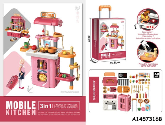 3 in 1 Mobile Kitchen Set