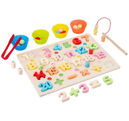 3in1 digital fishing bead game