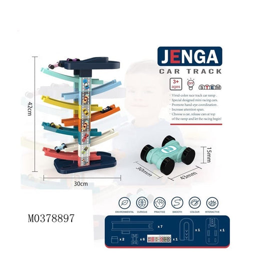 Jenga car track