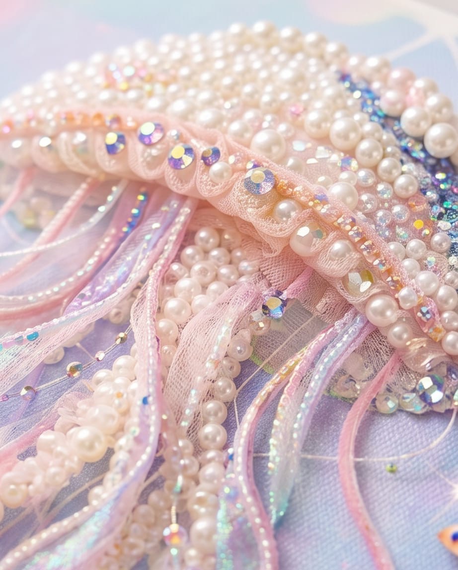 Fabric and bead arts