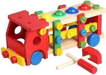 Wooden Train blocks