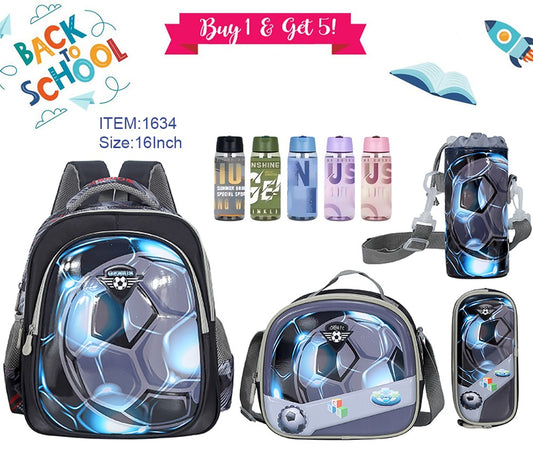 Football Backpack 16” set