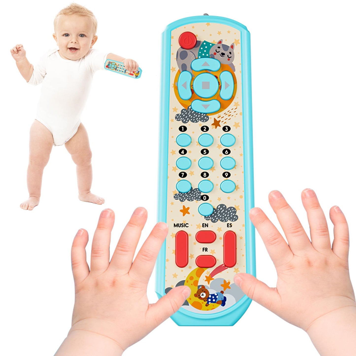 Musical TV remote control