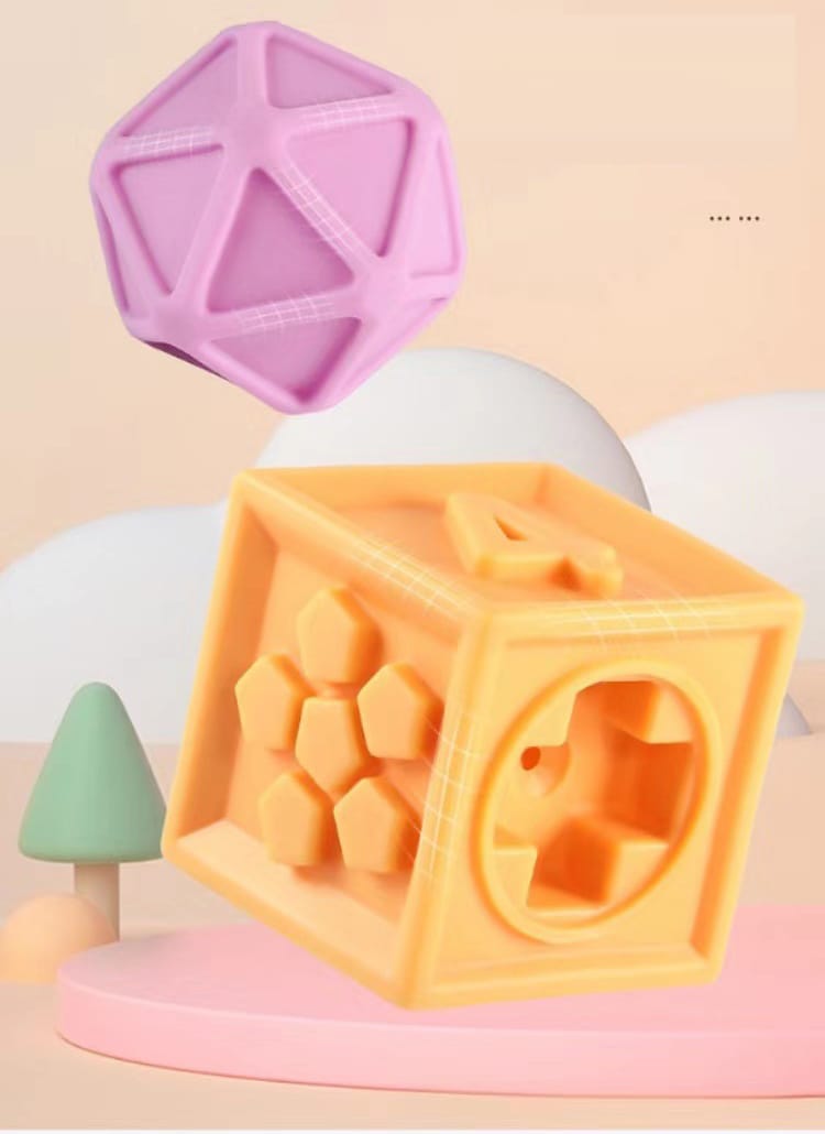 Baby sensory stacking ball