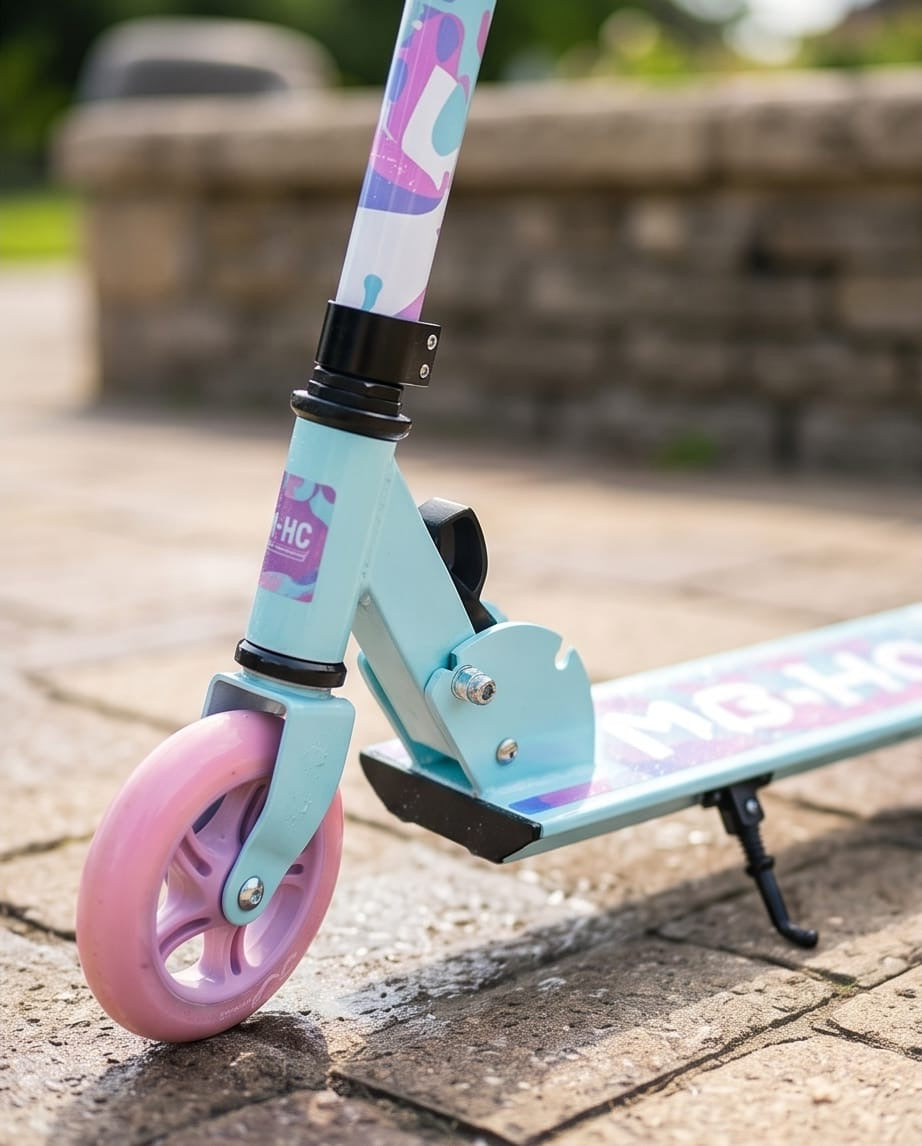 Kids ride on scooter