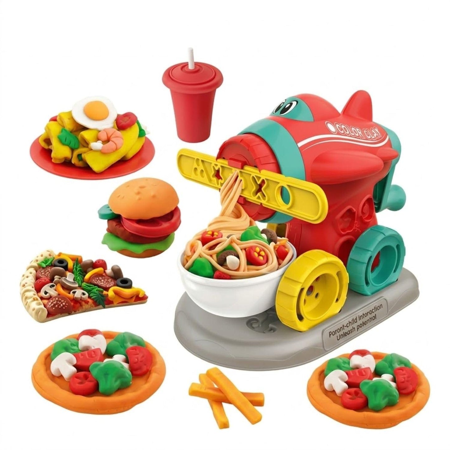 Noodle and pasta play machine