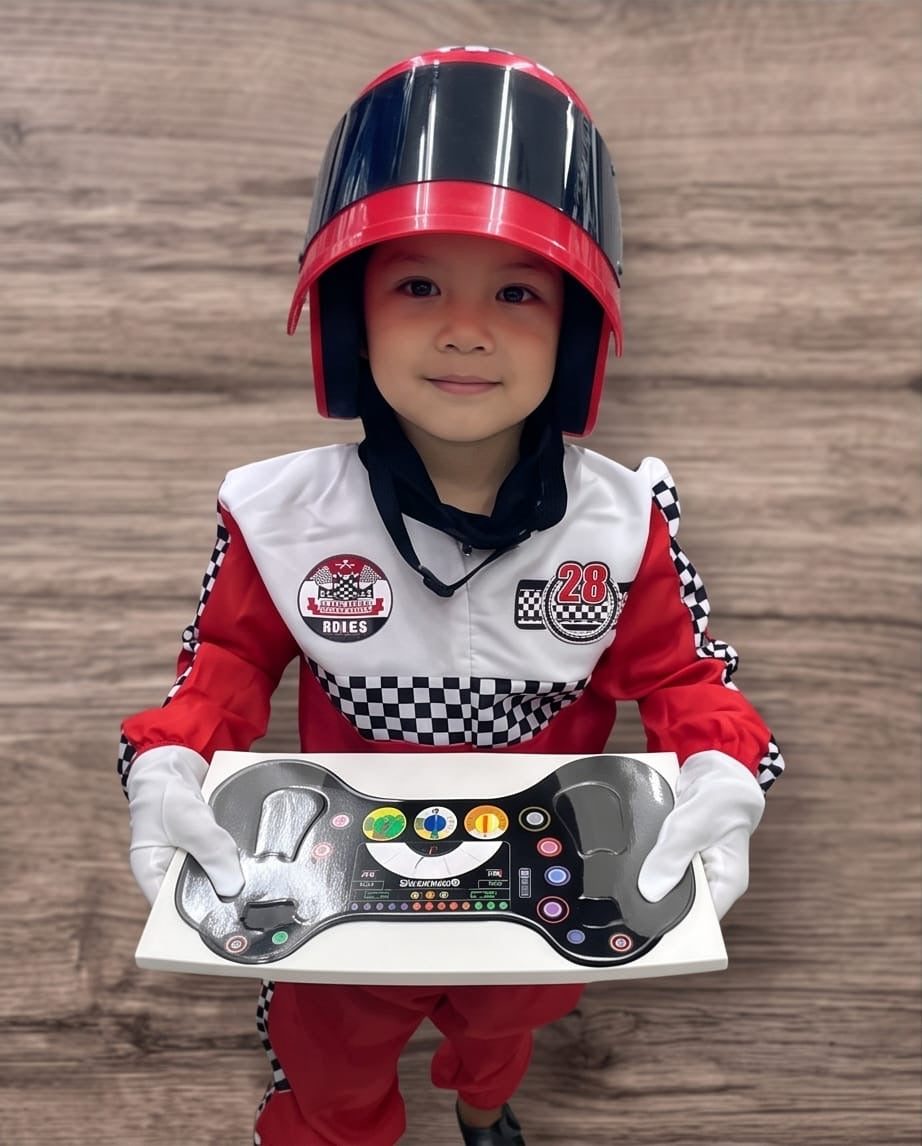 Race car driver set