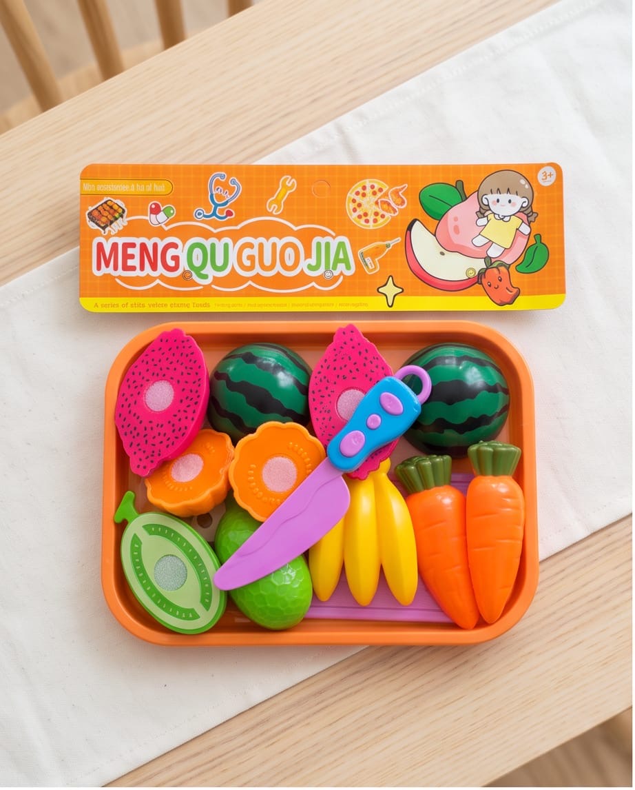 Play food cutting set