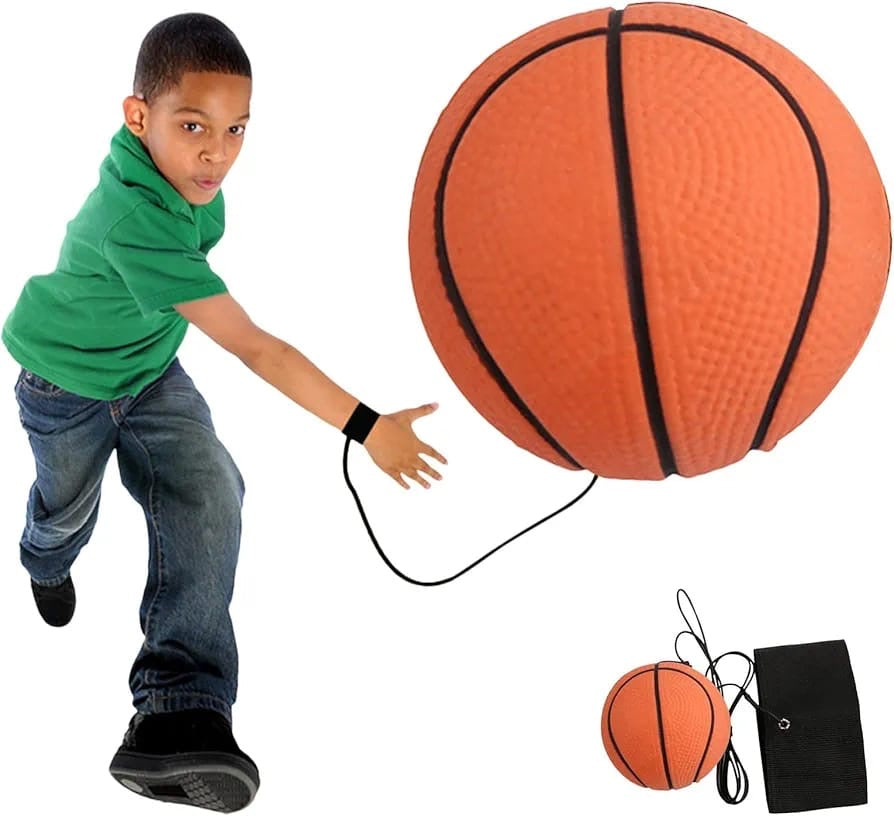 Mini training ball with strap