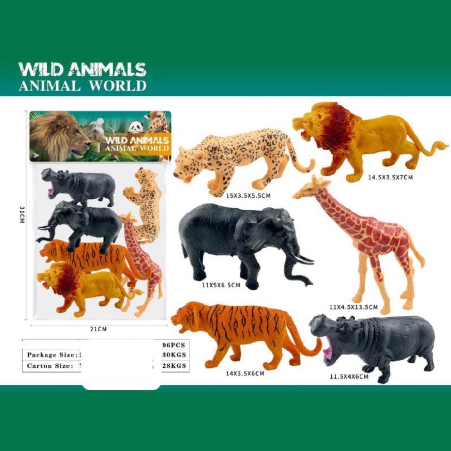 Wild Animals – Animal World Toy