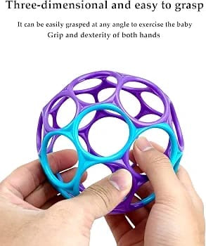 Flexible baby activity ball