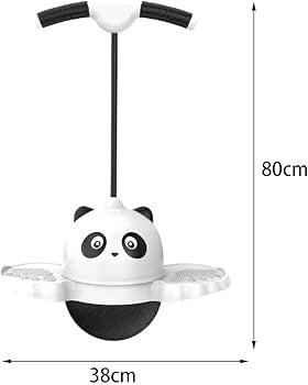 Panda pogo bounce ball
