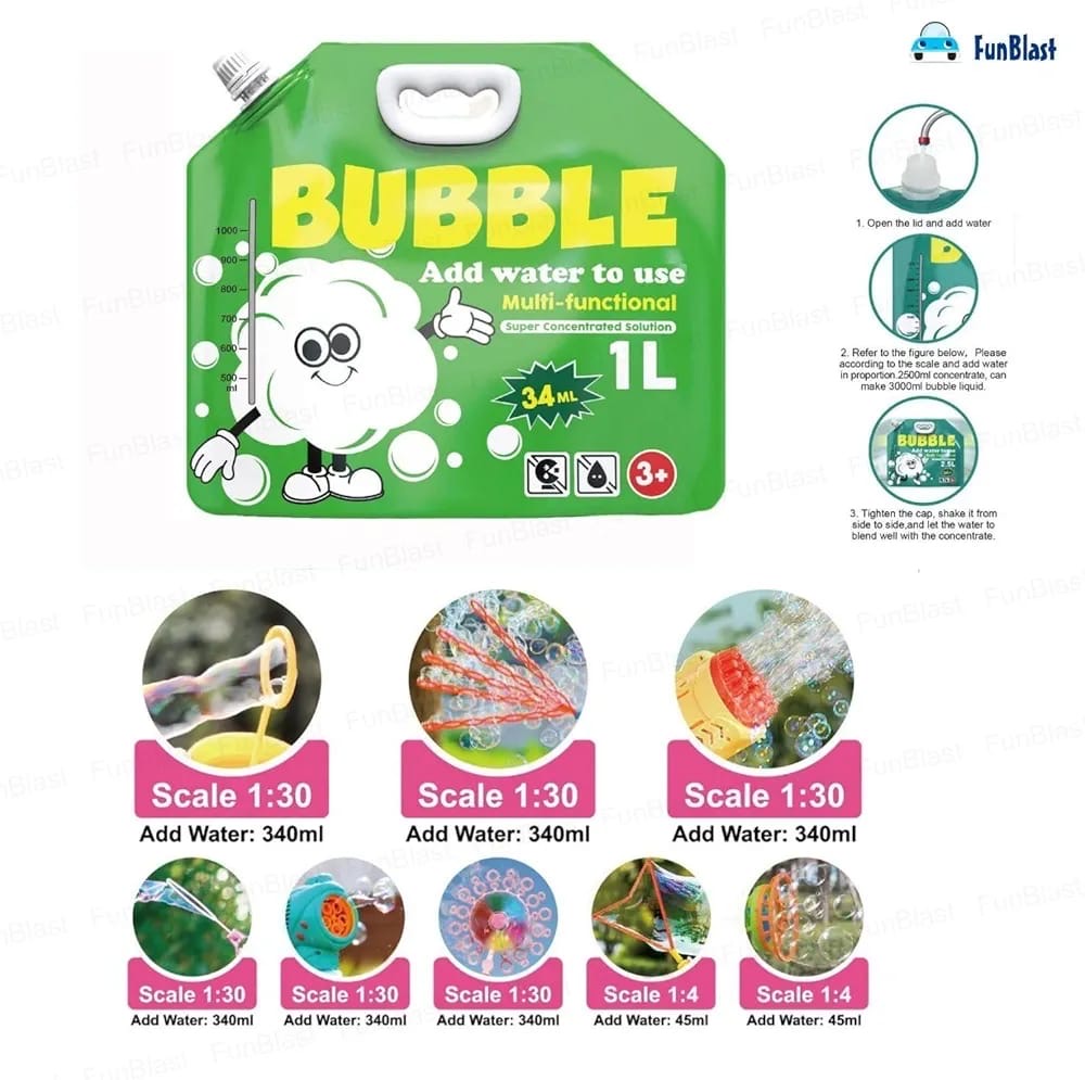 Bubble soap pack