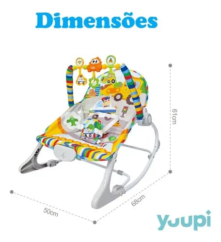 Huanger Infant-to-Toddler Rocker