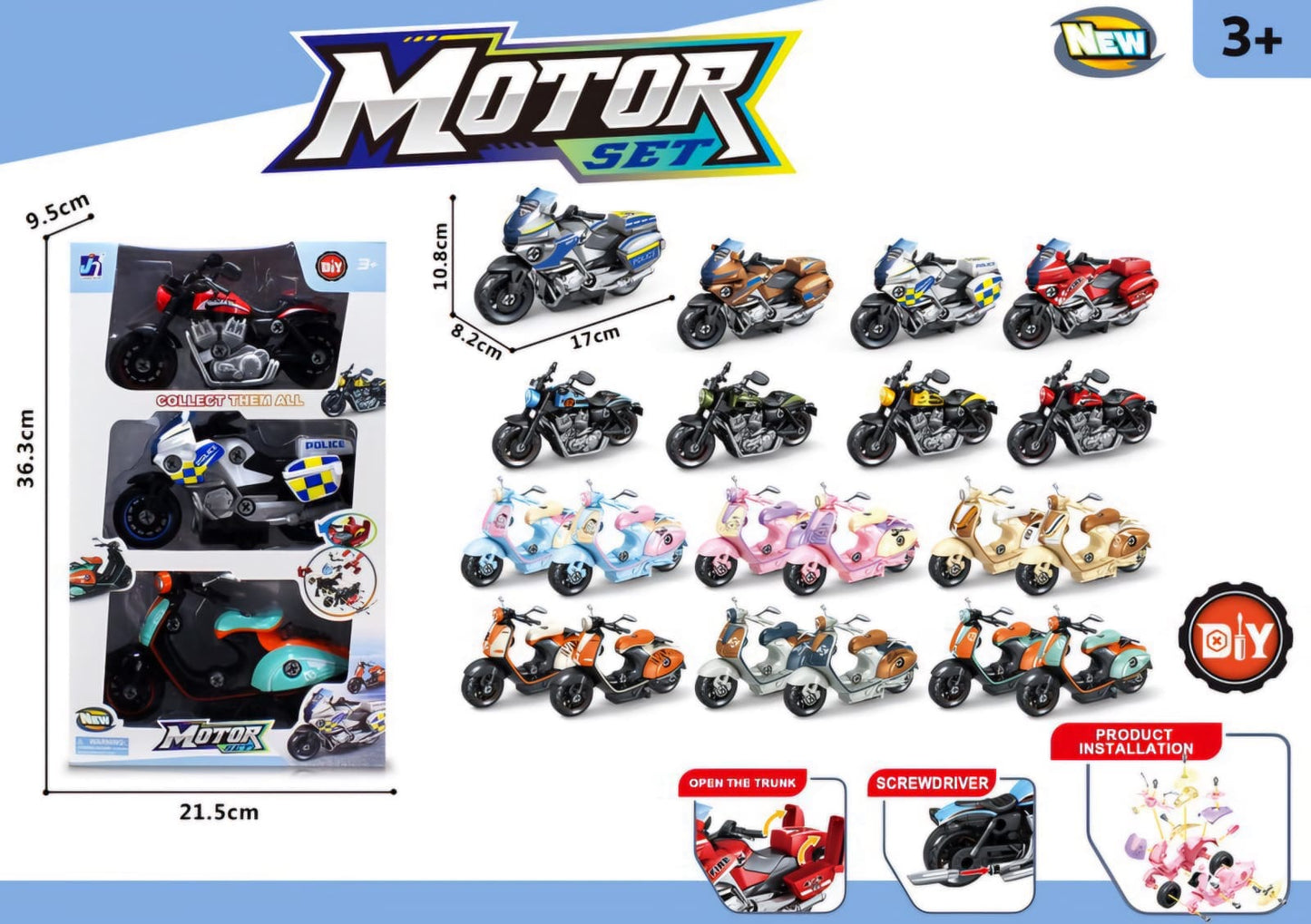 Motor set