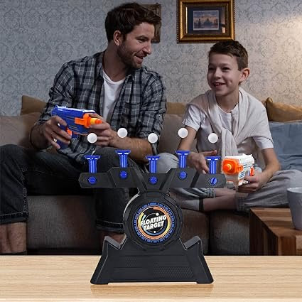 Floating target shooting game set