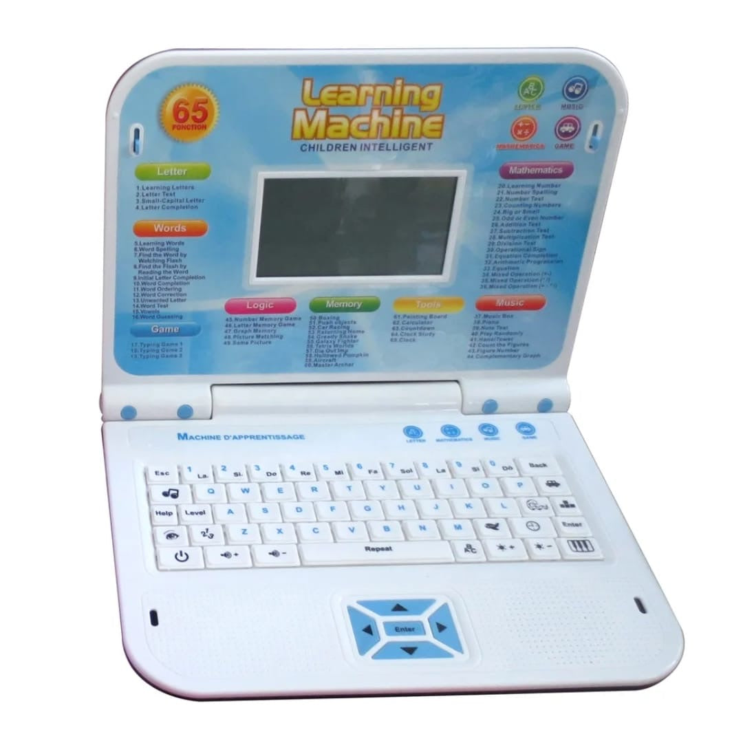 Educational learning laptop toy