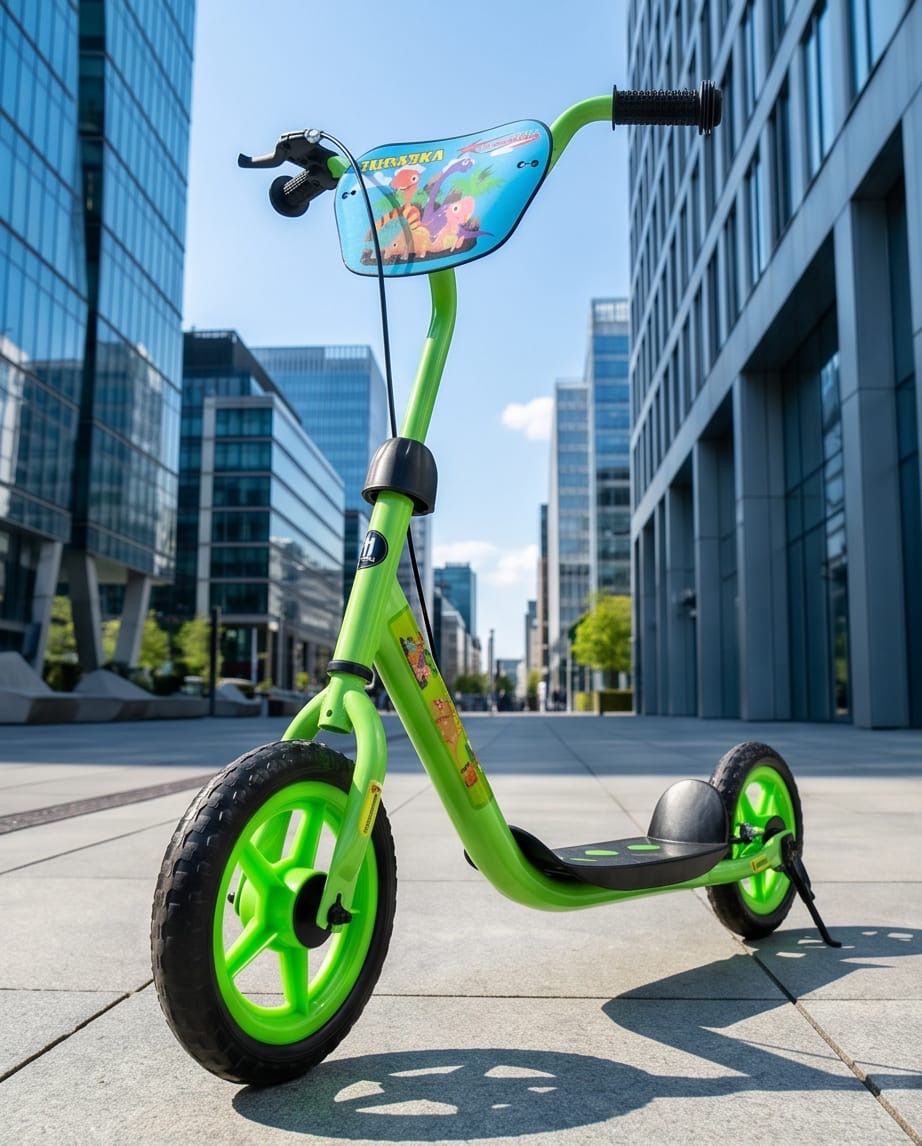 Large wheel kick scooter