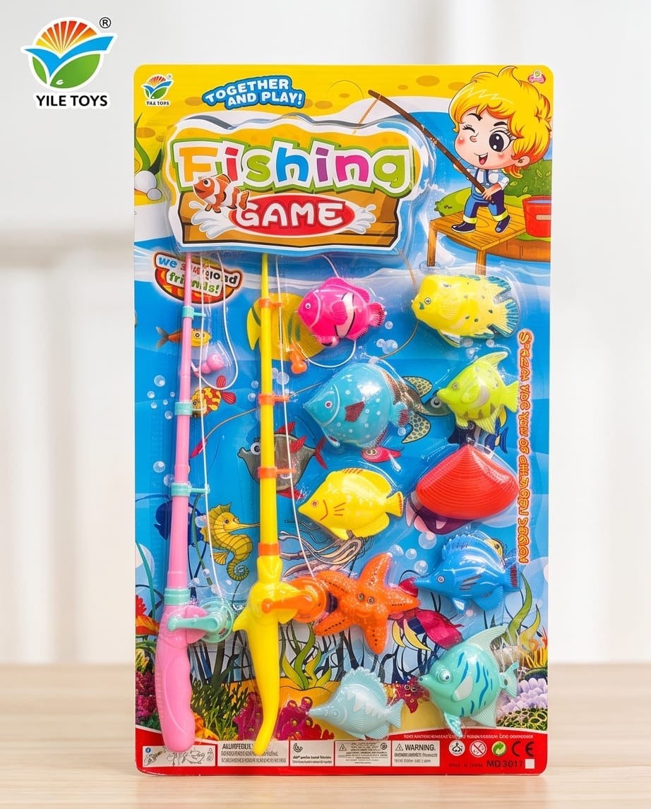 Magnetic fishing game