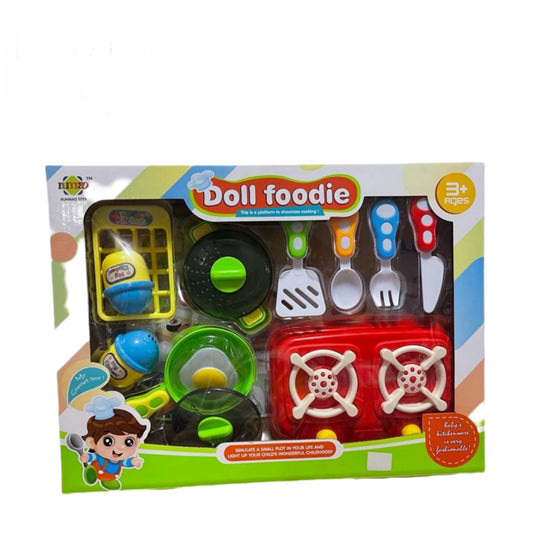 Doll Foodie Stove Cooking Set and Accessories