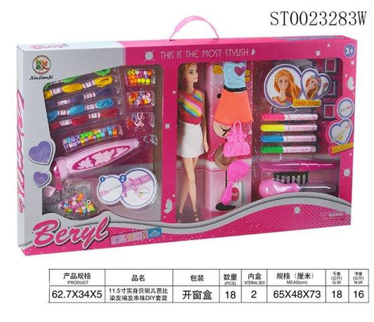 DIY Beads Barbie doll