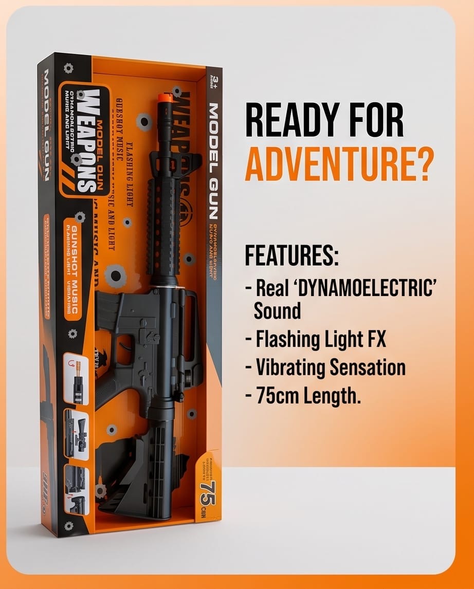 Model gun weapons